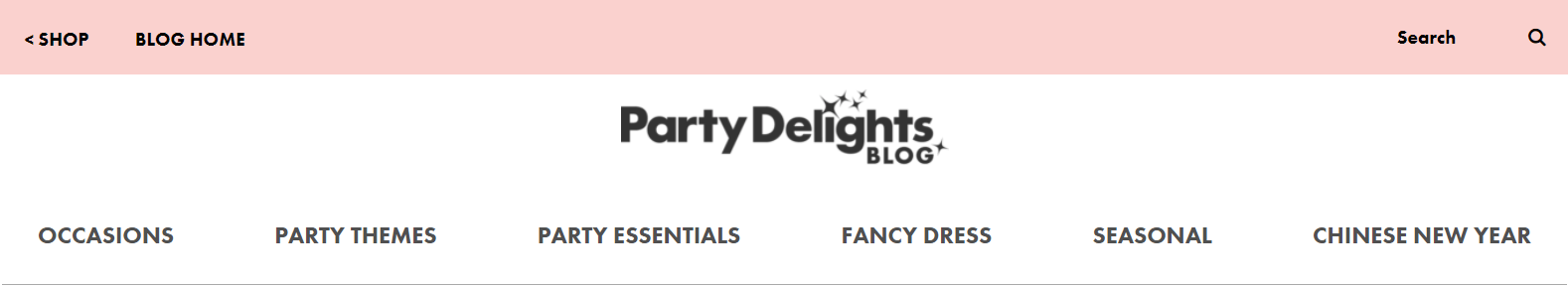 Party Delights Blogging